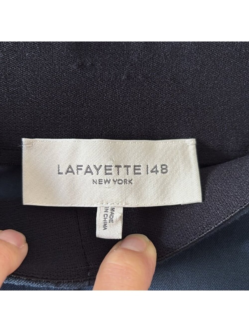 EUC Tapered Navy Blue Pants - Picture 2 of 7